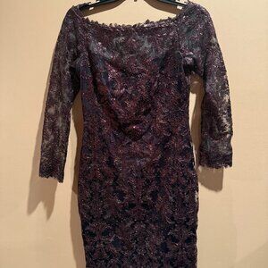 Tadashi Shoji Cocktail Dress (Chocolate Evening Dress)